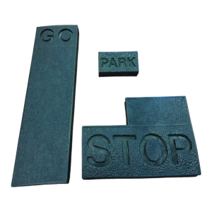 Club Car Pedal Set 1981 to Current Replaces OEM:1010832, 1010833, 1010879