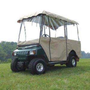 Beige 4-sided 4-Passenger Enclosure – 80″ Tops (Universal Fit)
