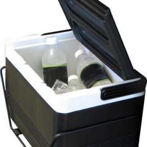 12-Pack Cooler with Rear Fender Mounting Basket