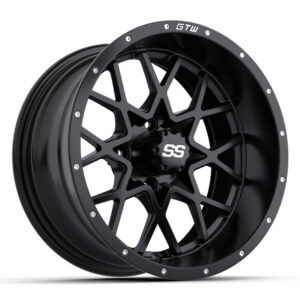 14" GTW Vortex Matte Black Wheel