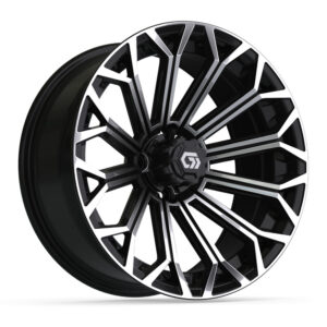 16" GTW Phantom Black/Machined Wheel