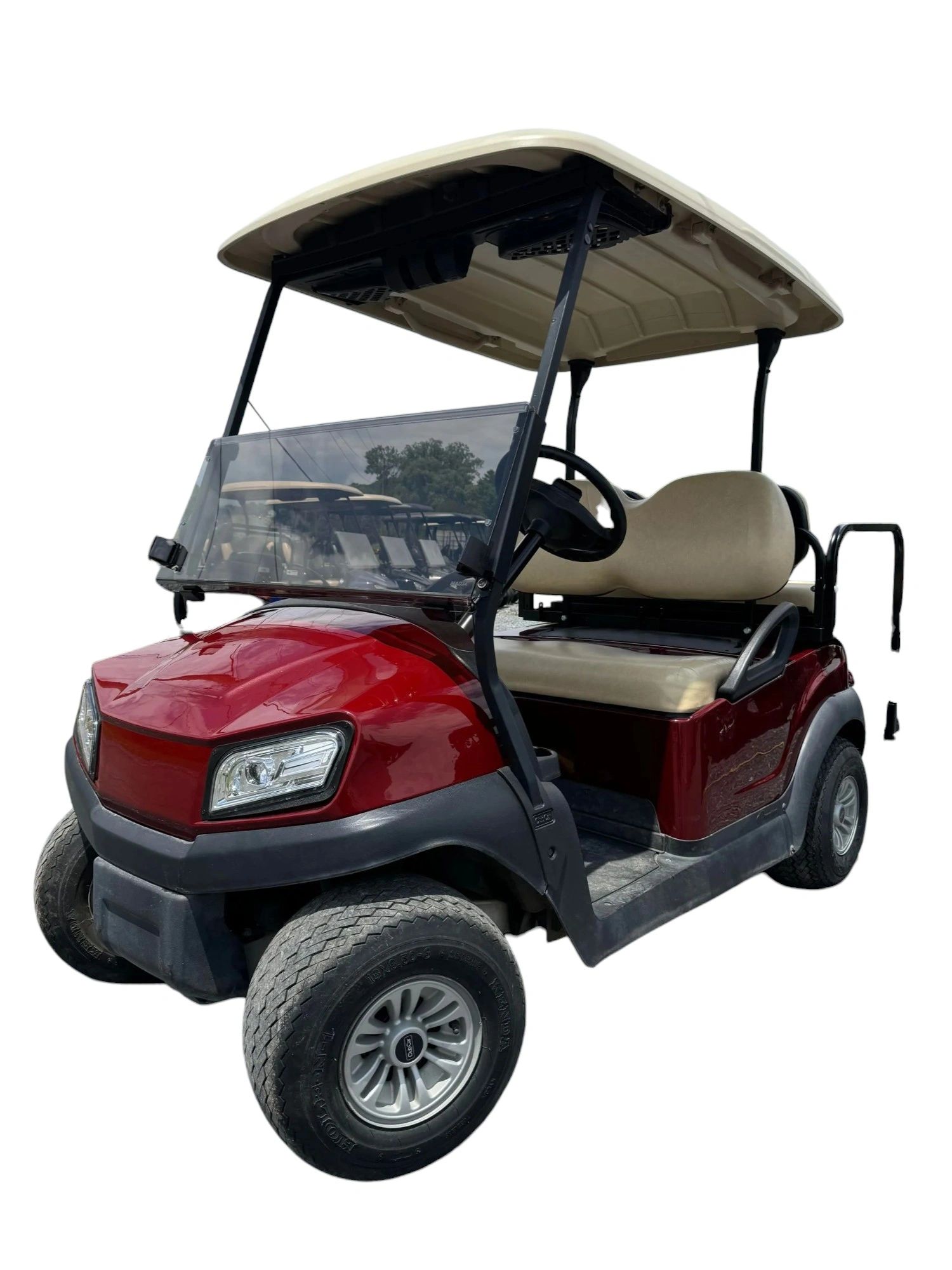 CLUB CAR TEMPO BURGUNDY GOLF CART BODY