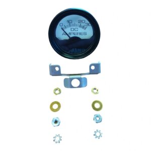 EZGO Round Face Ammeter 1975 to Current Replaces OEM:18051G1