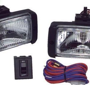 55 Watt. 12-Volt Halogen Headlight Set (Black Housing)