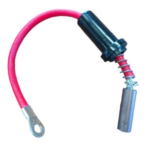 EZGO GOLF CART ELECTRIC MOVEABLE CONTACT WITH PLASTIC HOUSING 1982 TO 1993 REPLACES 17504G1