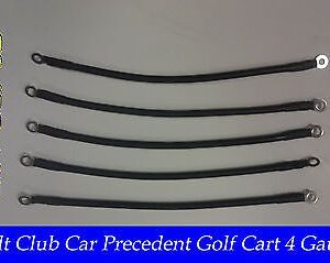 Club Car DS 48 Volt Golf Cart Battery Cable Set | 4 Gauge for 8 Volt Batteries