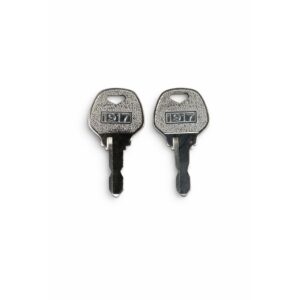 Columbia Par Car / Harley-Davidson Golf Cart Ignition Key, 1989-1995, Set of 2, Replaces OEM 71766-82A