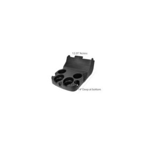 EZGO RXV Golf Cart Cup Holder Assembly, Gas & Electric, 2008-Up, Replaces OEM 602101