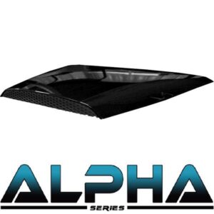 Club Car Black Hood Scoop for ALPHA Body Kits