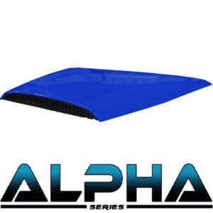 Club Car Blue Hood Scoop for ALPHA Body Kits