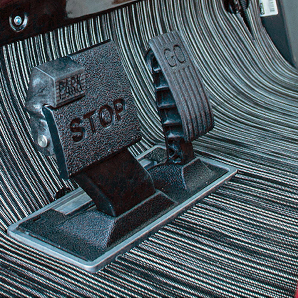 Club Car Cub Car Precedent-Onward-Tempo Chilewich Premium Black Ribweave Floor Mat (Years 2004-Up)