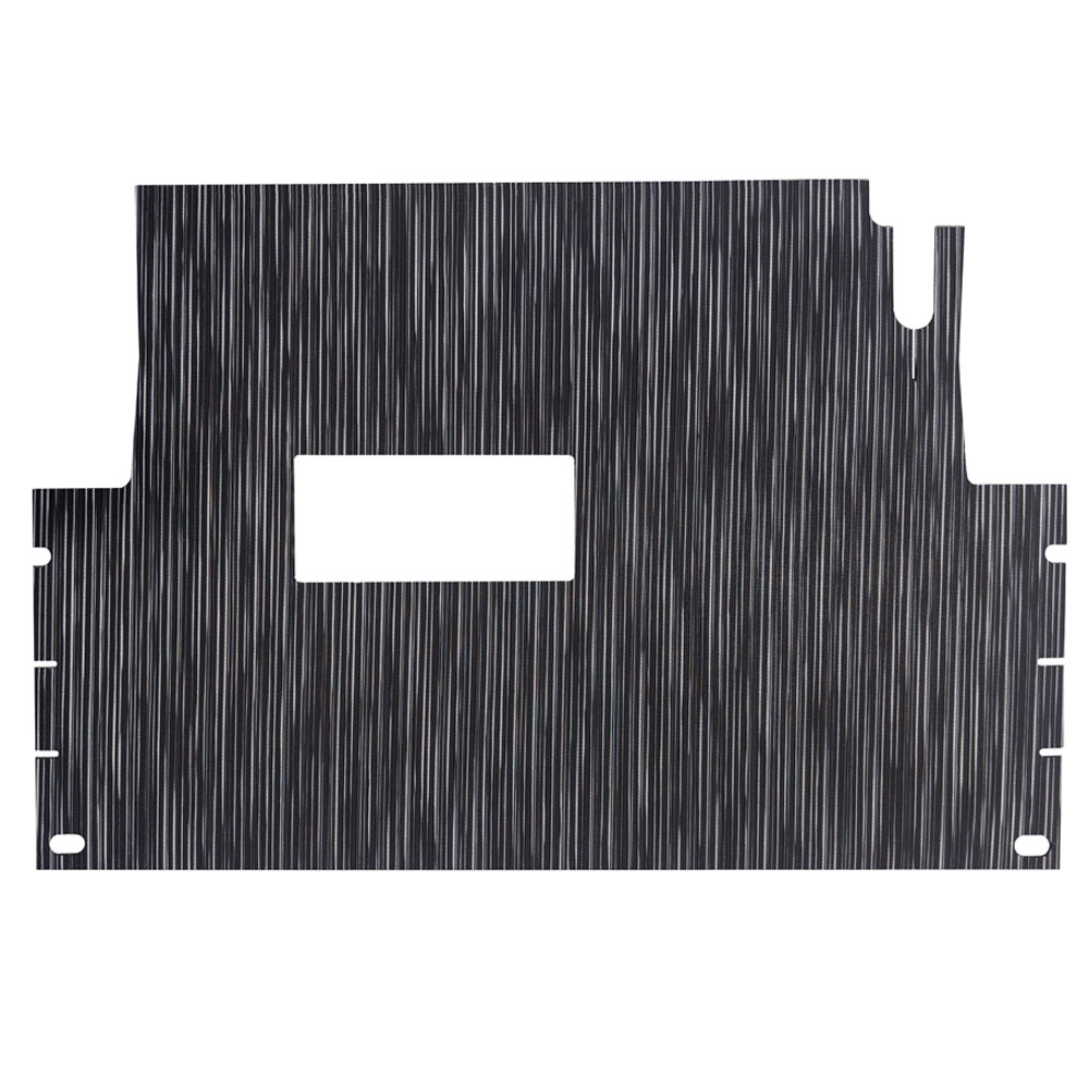 Club Car Cub Car Precedent-Onward-Tempo Chilewich Premium Black Ribweave Floor Mat (Years 2004-Up)