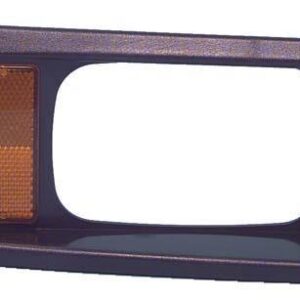 Club Car DS Passenger Side Headlight Bezel with Yellow Turn Signal (Years 1986-1992)