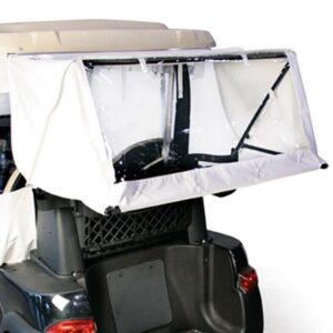 Club Car DS-Precedent Red Dot White Vinyl Club Protector (Years 2000-Up)