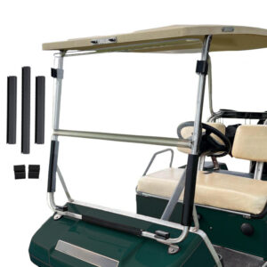 Club Car DS Red Dot Clear Folding Windshield (Years 1982-1999)