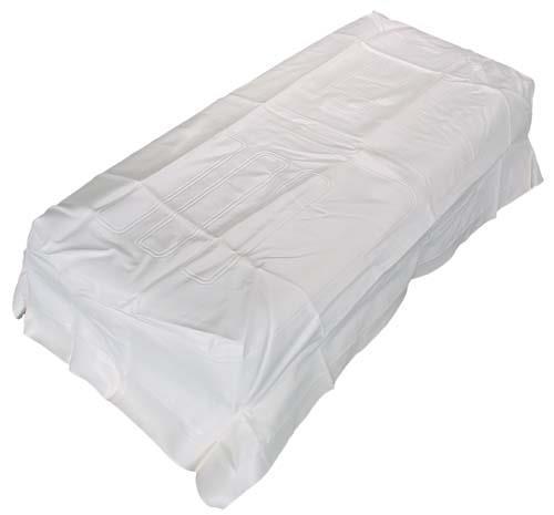 Club Car DS White Seat Bottom Cover (Years 1979-1999)