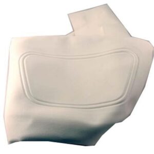 Club Car Precedent White Seat Back Cover (Years 2004-Up)