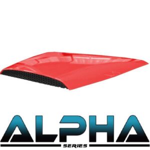 Club Car Red Hood Scoop for ALPHA Body Kits