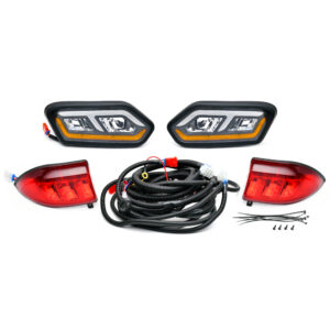 Club Car Tempo GTW LED Head Light and Taillight Kit (Years 2018-Up)