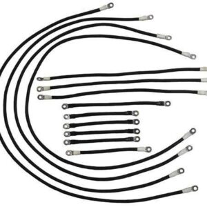 EZGO Electric 600-Volt 4-Gauge Heavy-Duty Weld Cable Set (Years 1994-Up)