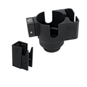 EZGO GTW BaseClamp Mounting Clamp with Cup and Phone Holder (0.75 Inch)