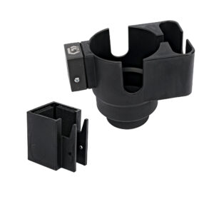 EZGO GTW BaseClamp Mounting Clamp with Cup and Phone Holder (1.25 Inch)