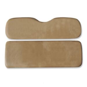 EZGO GTW Mach Series & MadJax Genesis 150 Rear Seat Replacement Cushion - Tan
