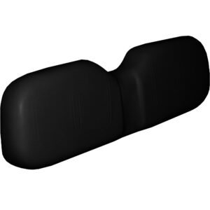EZGO Medalist, TXT Black Seat Backrest Cushion Assembly (Years 1994-2013)