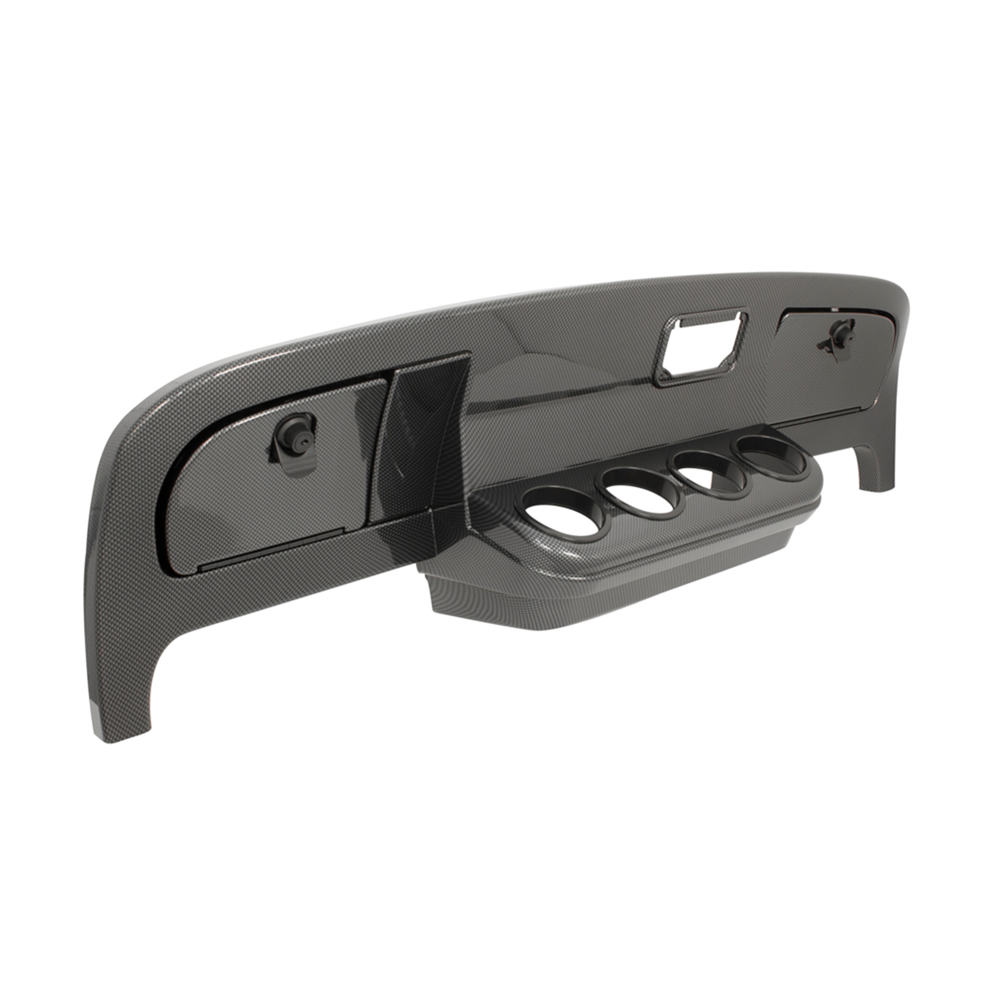 EZGO Medalist / TXT Carbon-Fiber Dash Assembly (Years 1994-2013)