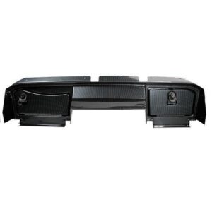 EZGO RXV Carbon-Fiber Dash Cover with Locks (Years 2008-2015)