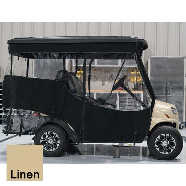 EZGO RXV Red Dot Chameleon Linen 4-Passenger Track Style Soft Enclosure (Years 2008-Up)