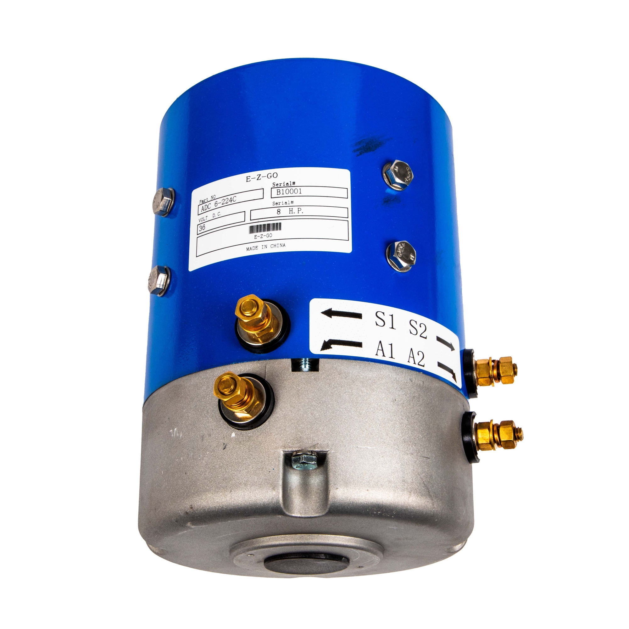 EZGO Series 36/48V 19 Spline High Speed Motor