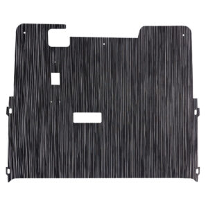 EZGO TXT Chilewich Premium Black Ribweave Floor Mat (Years 2001.5-Up)