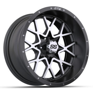 GTW 14" Vortex Wheel – Matte Grey/Machined