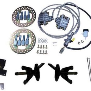 Jake's EZGO Front Disc Brake Kit for Long Travel Lift Kits (Years 2001.5-Up)