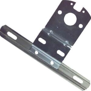 License Plate Bracket. Heavy Gauge Plated Steel
