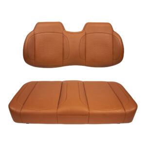 MadJax EZGO TXT/RXV/L4/S4 Caramel Brown Aspen Front Seat Cushions