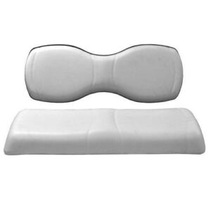 MadJax White Genesis 250/300 Deluxe Rear Seat Cushion Set