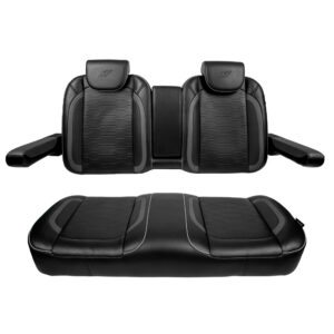 MadJax XSeries and EZGO TXT Black Commander Front Seat Cushions