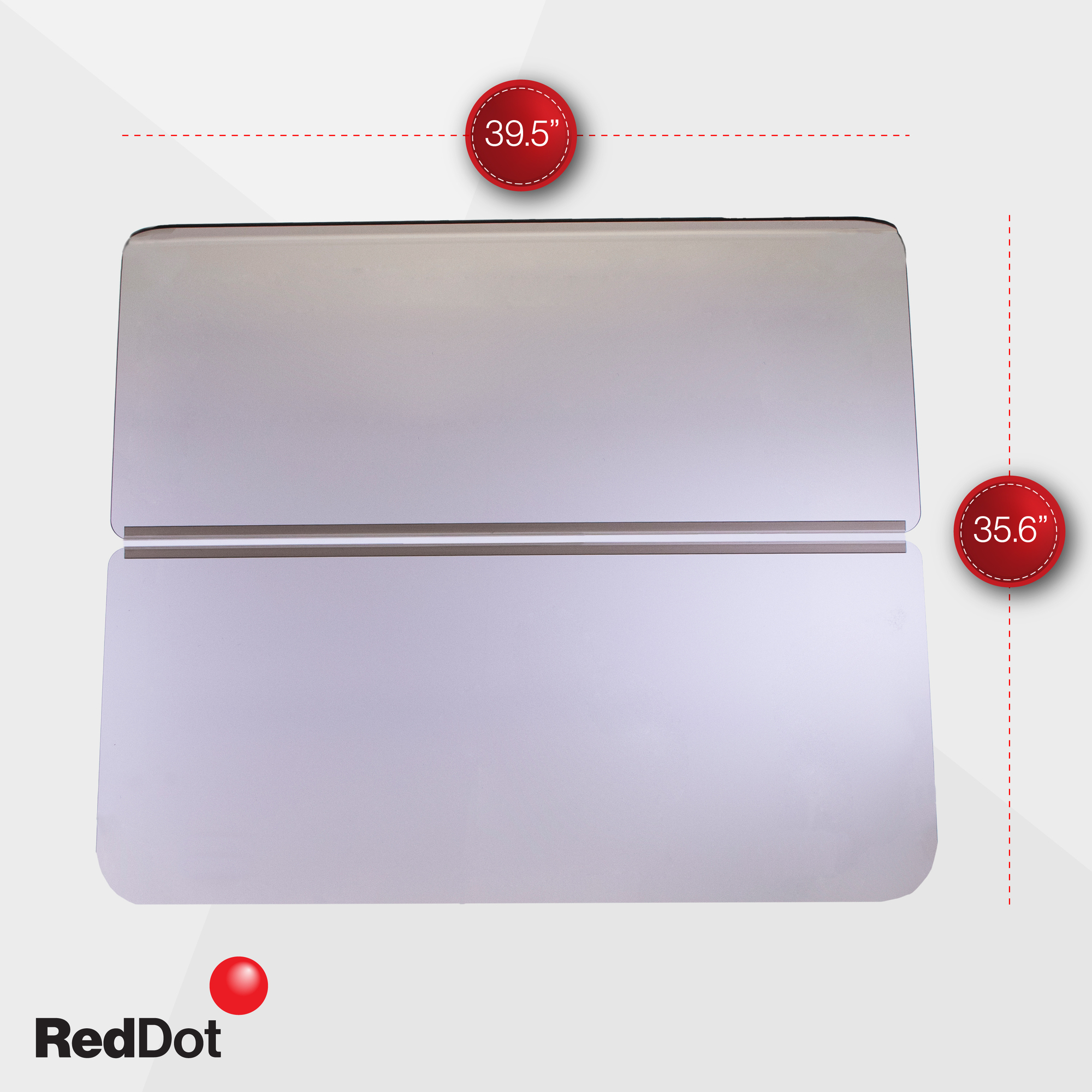 RedDot Club Car DS Folding 3/16" Tinted Windshield (Years 1982-2000.5)