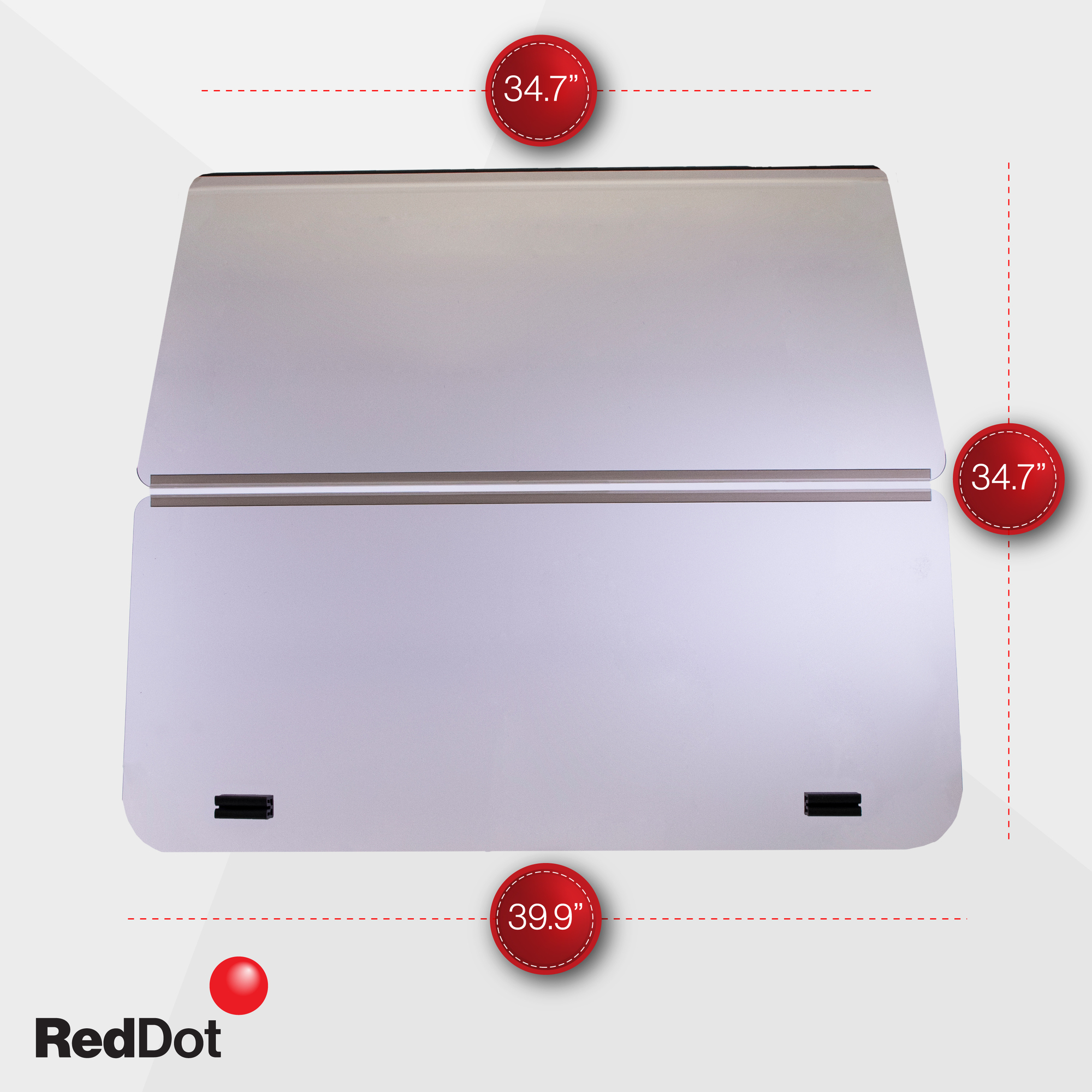 RedDot Club Car DS Folding Clear Windshield (Years 2000-Up)