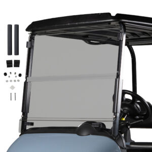 RedDot EZGO RXV 1/4" Thick Acrylic Folding Tinted Windshield (Years 2008-2023)