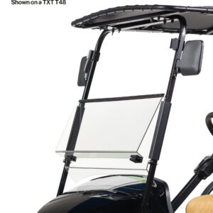 RedDot EZGO TXT Clear Folding DOT Windshield (Years 1994.5-2013)