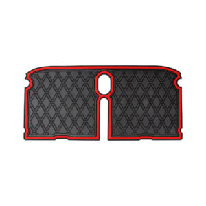 Xtreme Bag Well Mats for EZGO RXV Bag Well Mats - Black/Red