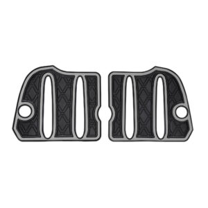 Xtreme Bag Well Mats for Yamaha Drive2 - Black/Gray