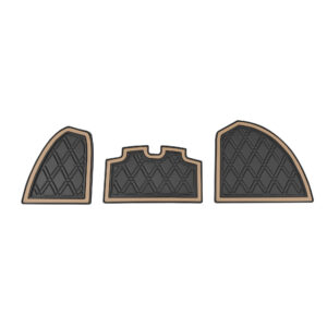 Xtreme Dash Mats for Club Car Precedent & Onward - Black/Beige