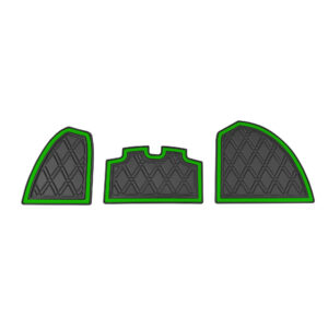 Xtreme Dash Mats for Club Car Precedent & Onward - Black/Green