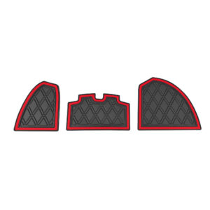 Xtreme Dash Mats for Club Car Precedent & Onward - Black/Red