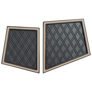 Xtreme Dash Mats for Yamaha Drive2 - Black/Beige