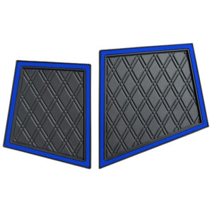 Xtreme Dash Mats for Yamaha Drive2 - Black/Blue